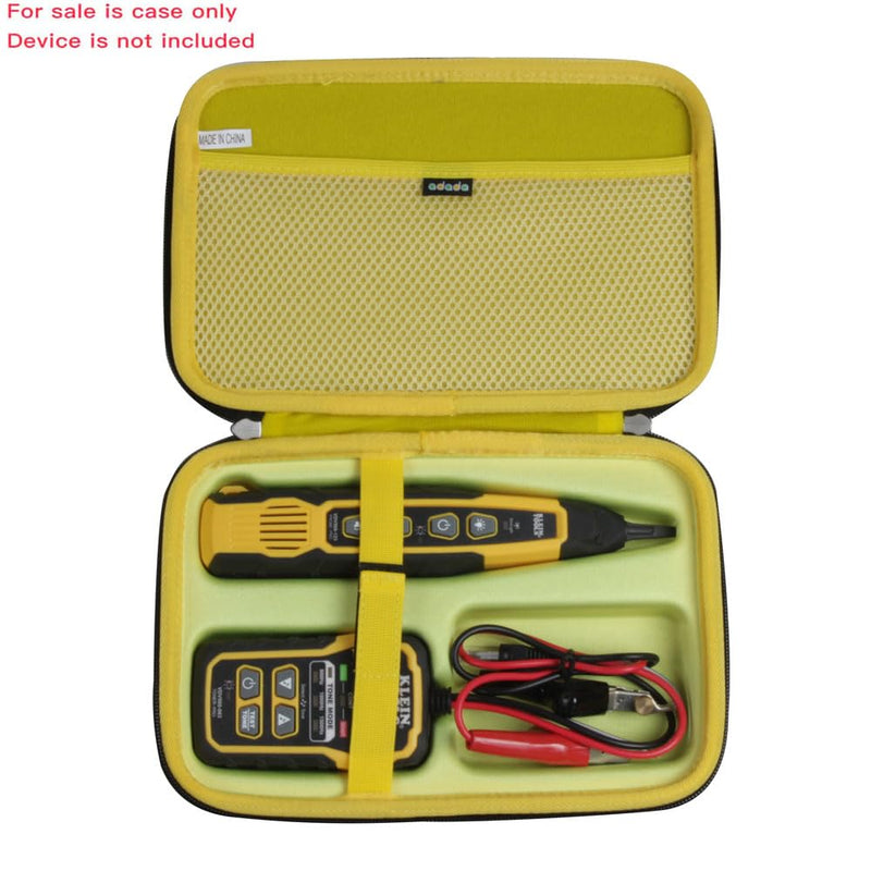 [Australia - AusPower] - adada Hard Travel Case for Klein Tools VDV500-820 / Klein Tools VDV500-063 Toner-Pro Tracer Tone Generator + VDV500-123 Cable Tracer Probe-Pro Tracing Probe 