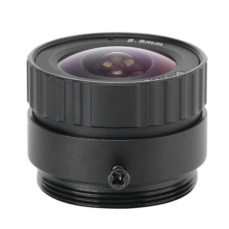 [Australia - AusPower] - 2.5mm 3MP Camera Lens, HD 2.5mm 3MP F1.2 1/2.5 CS Mount Focus Fixed CCTV Lens for Camera 