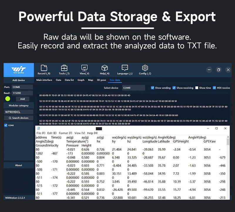 [Australia - AusPower] - [Bluetooth 5.0 Accelerometer+Inclinometer] WT9011DCL MPU9250 High-precision 9-axis Gyroscope+Angle(XY 0.2° Accuracy)+Magnetometer with Kalman Filter, Low-power 3-axis AHRS IMU Sensor for Arduino 