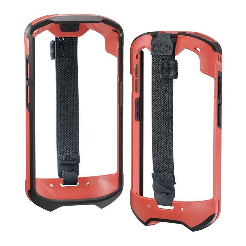 TC51 TC52 TC56 TC57 TC510K Case with Hand Strap - Protective & Ergonomic for Zebra Handheld Barcode Scanners SG-TC5X-EXO1-01 SG-TC5X-EXONHS-01 (Red) Red