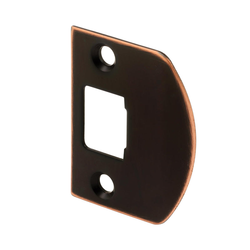 Prime-Line E 28327 Passage Door Latch Set, Glass Knob, Bronze, Vintage | Latch Bolt, Single Pack