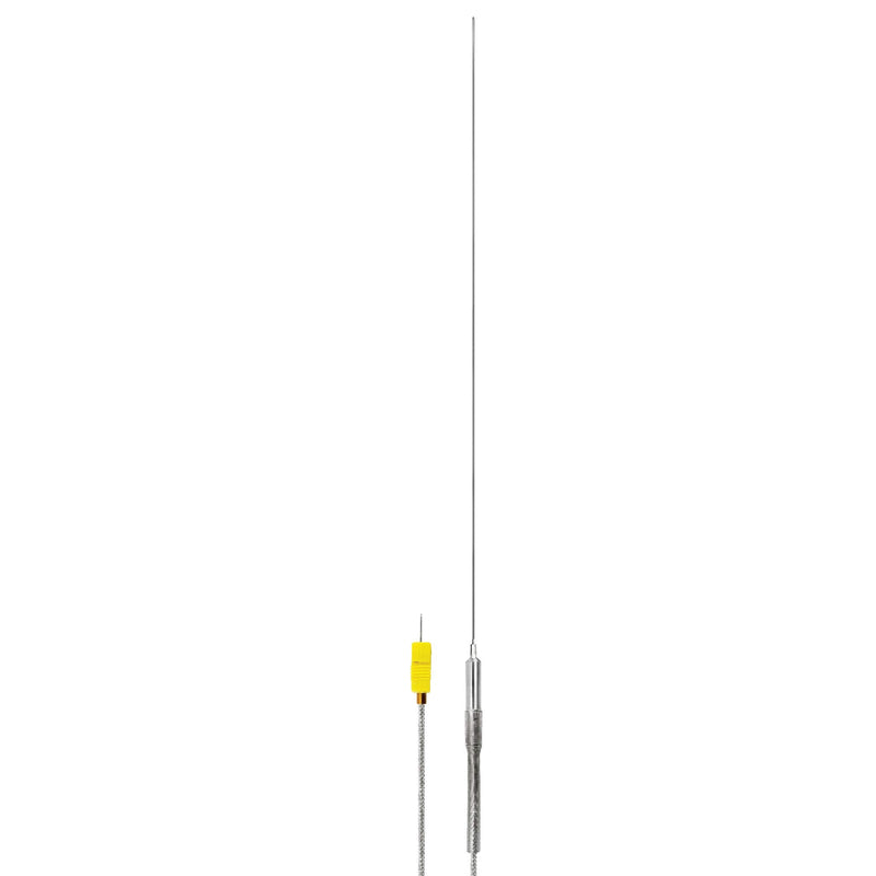 [Australia - AusPower] - TL1912SL K-Type Inconel 600 Flexible Thermocouple Temperature Sensor Probes -40~2012°F, 0.5mm / 300mm 0.5mm /300mm 