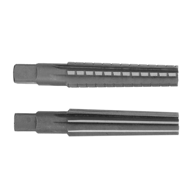 [Australia - AusPower] - Machine Reamer HSS MK3 Cone Fine/Roughing Reamer Cutter Tool Set Cylinder Shank 2pcs 