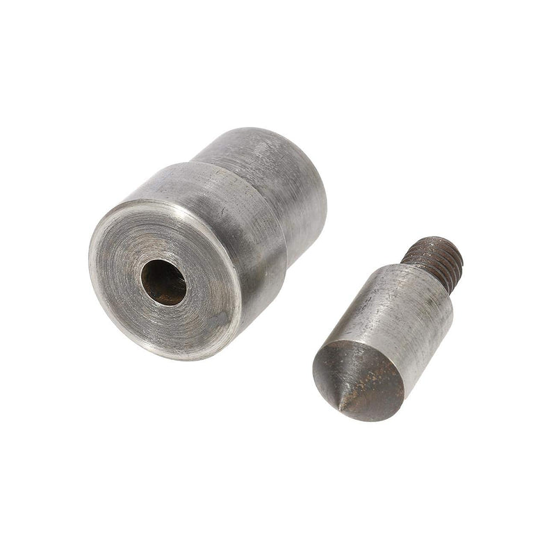 Punchind Dies for BEAMNOVA Grommet Hand Press Grommet Machine, 6mm 1/4 Inch & 10mm 3/8 Inch, Pointed Head (for Material of 1-9mm Thickness))