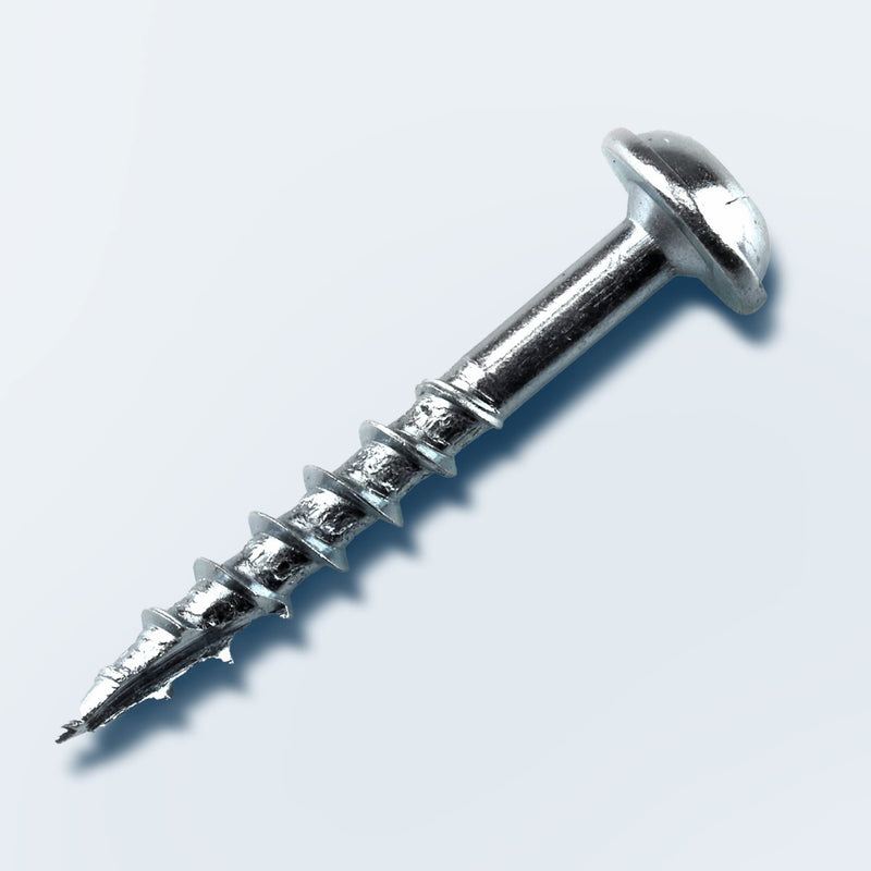 [Australia - AusPower] - Kreg SML-C125-250 Zinc Pocket Screw - 1 1/4 Inch #8 Coarse Thread - Maxi-Loc Head - 250 Count 