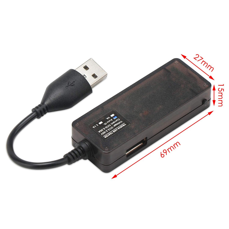 [Australia - AusPower] - DROK Digital Multimeter USB 2.0 and USB Load Tester 