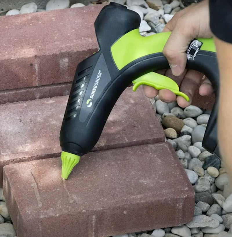 Surebonder 18V Ryobi Battery Powered Fully Cordless Hot Glue Gun, Professional, Full Size for DIY, Crafting, Repairs, 60 Watt, Battery and Charger NOT Included - Tool Only