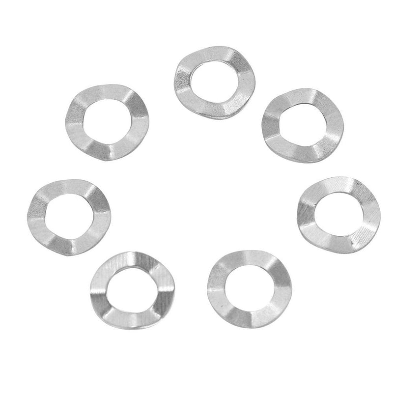[Australia - AusPower] - Wave Spring Washer Assortment Kit Stainless Steel Spring Wave Washer 10 Sizes M3 M4 M5 M6 M8 M10 M12 M14 M16 M20(50pcs*M6) 