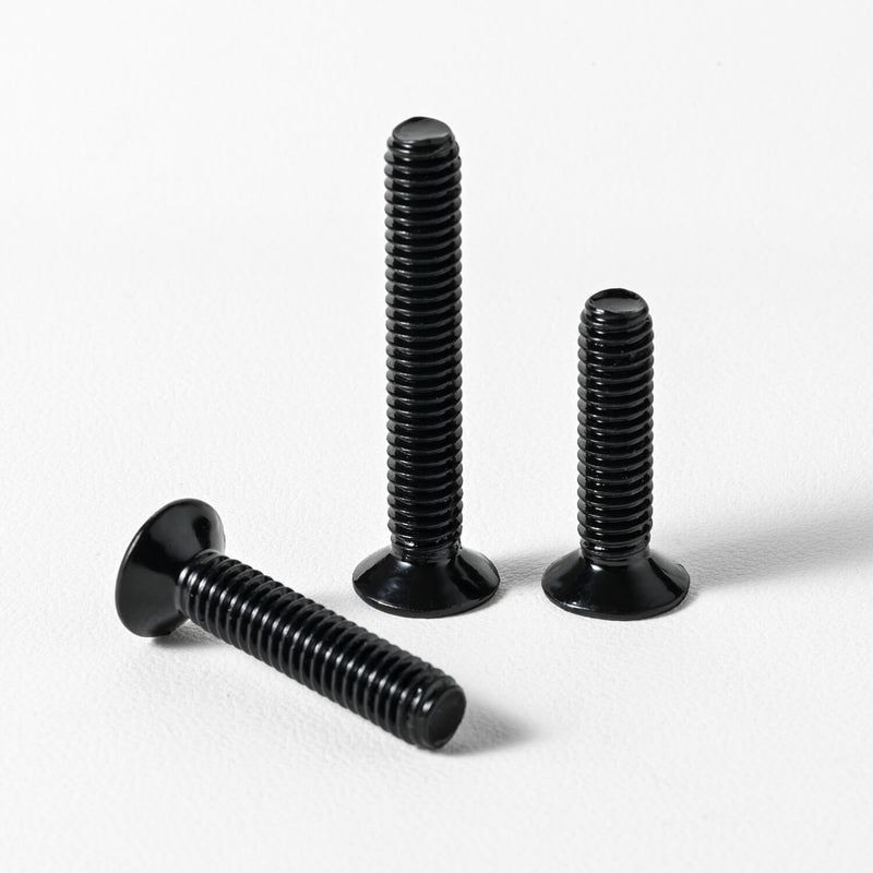 [Australia - AusPower] - 1/4-20 x 1-1/4'' (20 Pack) Flat Head Machine Screw, Phillips Drive, Black Oxide 304 Stainless Steel 18-8, Bright Finish, Fully Machine Thread 1/4 x 1-1/4'' 