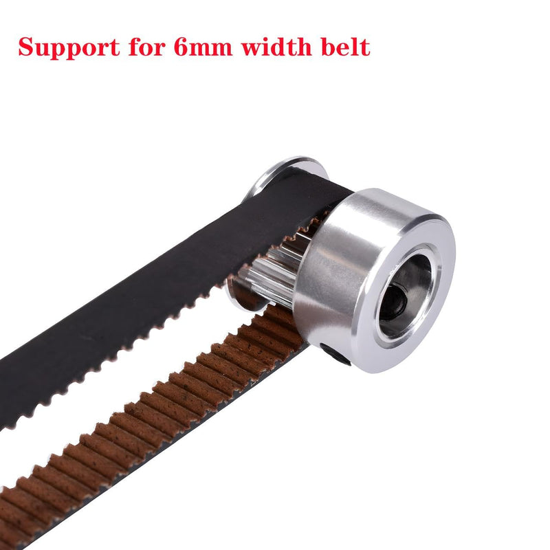 [Australia - AusPower] - GT2 Pulley 20 Teeth 8mm Bore Width 6mm 20T Timing Pulley Wheel 8mm Bore for 6mm Width GT2 Timing Belt for 3D Printer,CNC.(10pcs) GT2 Pulley 6mm Width 20T Bore 8mm 