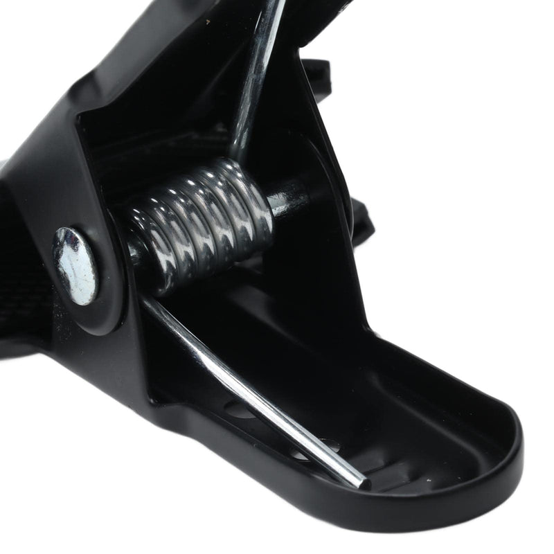 [Australia - AusPower] - Spring Clamps A Type Black Plastic Hard Grip Clips Wide Mouth Spring Clamps Set for Photo Studio Backdrops Woodworking DIY Projects 