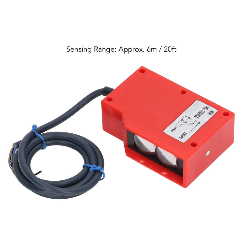 [Australia - AusPower] - AC220 V Light Barrier, IP54 Protection, 6 m Range, Diffuse Reflection, Light Barrier, Obstacle Avoidance Sensor 