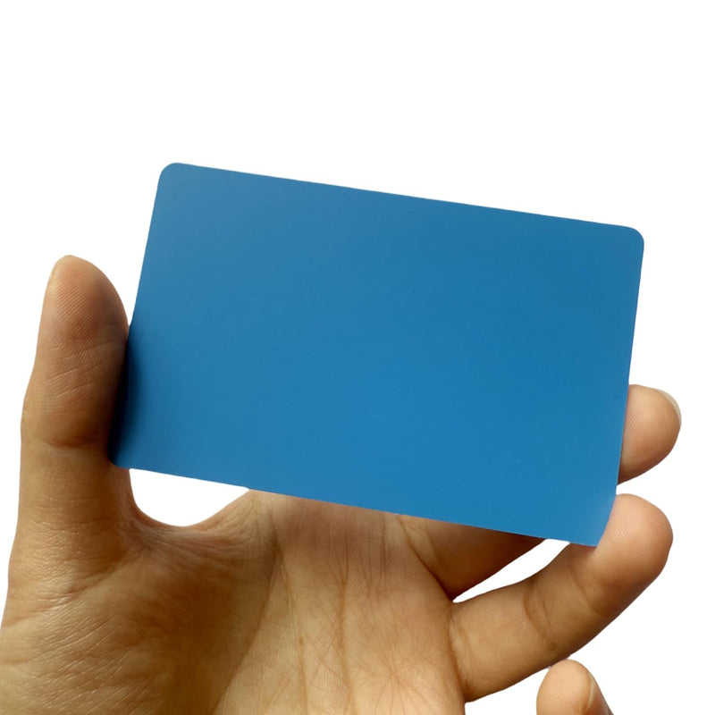 20pcs 13.56MHz IC Card, MF Calc 1k RFID Intelligent Access Control Management Card, NFC Tag (Blue) Blue