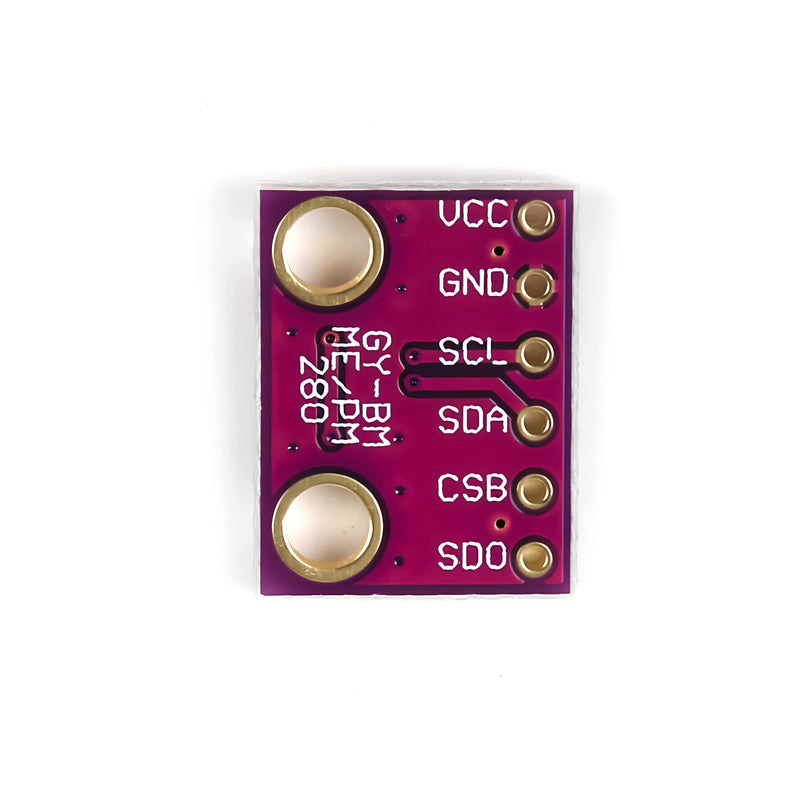 [Australia - AusPower] - SHILLEHTEK PRE-SOLDERED BME280 3.3V High Precision Altimeter Atmospheric Pressure, Temperature, and Humidity GY-BME280-3.3 Sensor Module for Raspberry Pi, Arduino, and Other MicroControllers 