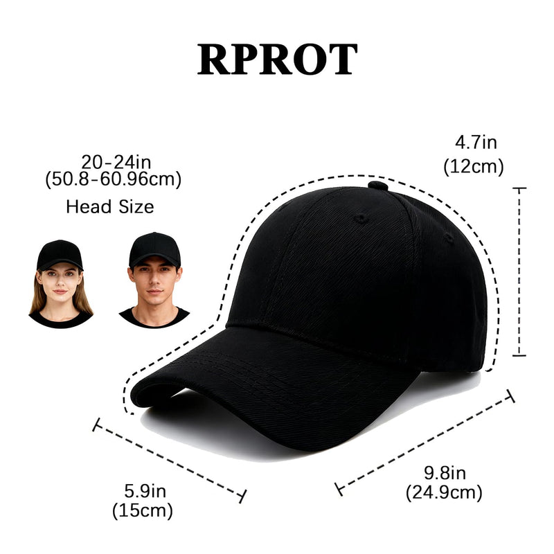 Effective 99.99% Anti R.adiation Cap E.M.F Protection Hat Shielding WiFi 5G Hat Black, 51-61cm/21-24in One Size