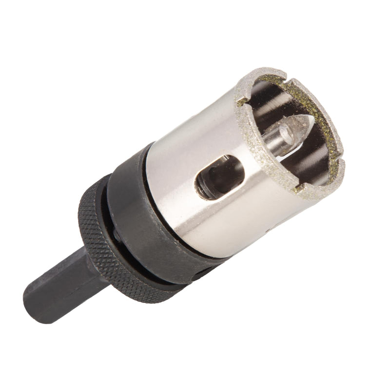 [Australia - AusPower] - 1-1/2 Inch Diamond Hole Saw 1.5” Tile Hole Saw for Ceramic, Tile, Glass, Granite, Porcelain, Marble, with Guiding Drill Bit 1-1/2 Inch 