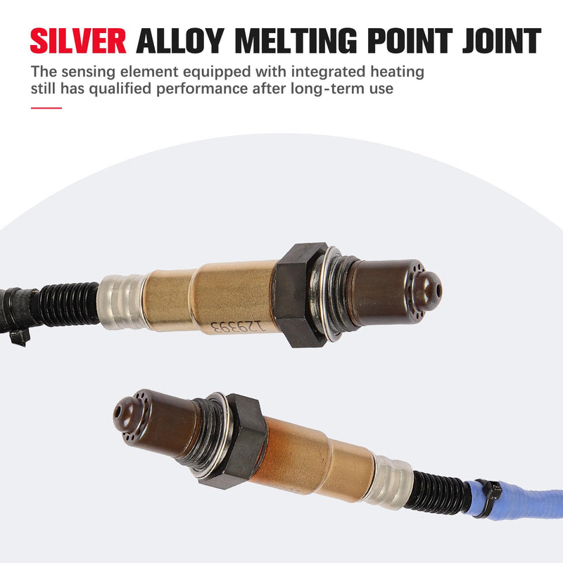 [Australia - AusPower] - O2 Oxygen Sensor Upstream Downstream Compatible for Ford Focus 2012 2013 2014 234-5113 234-4575 2PCS 