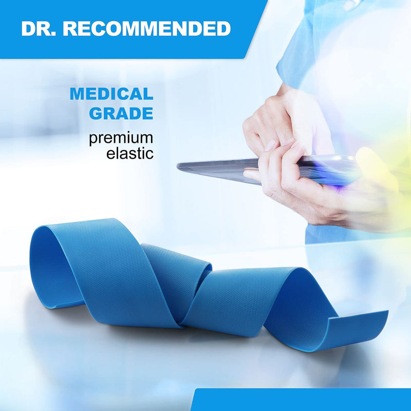 [Australia - AusPower] - PrimaCare DT-1850 First Aid Disposable Tourniquet, Latex Free Nursing Supplies Essential, 1" Wide by 18" Long Anti Tear Single Use Tourniquets Travel Kit, Pack of 50 