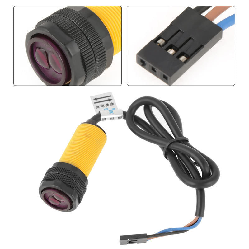 [Australia - AusPower] - Adjustable Infrared Obstacle Avoidance Detection Sensor Switch for Robotics: Used in Robot Obstacle Avoidance and Line Piece Detection, 5VDC 