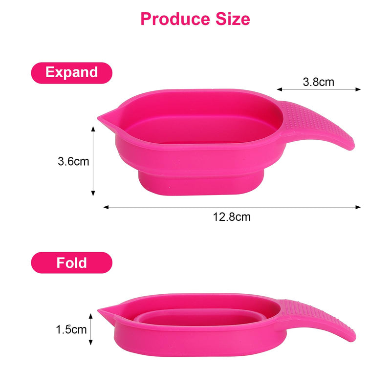 Pack of 3 Urine Cups Reusable Urine Cup Urine Collector | for women collapsible collection cup urine sample cup sample container urine sample cup for ovulation test sph test