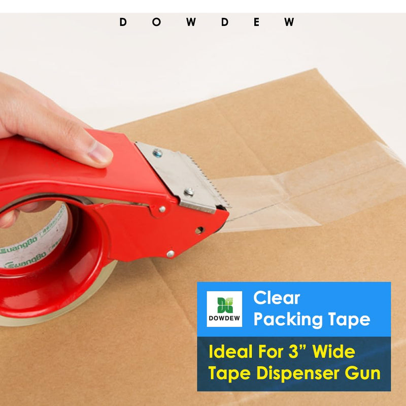 [Australia - AusPower] - Clear Packing Tape, [2 Pack] Heavy Duty Packaging Tape 1.88 Inch x 110 Yards Ultra Strong Refill Rolls for Shipping Mailing Moving 220 Total Yards 2 