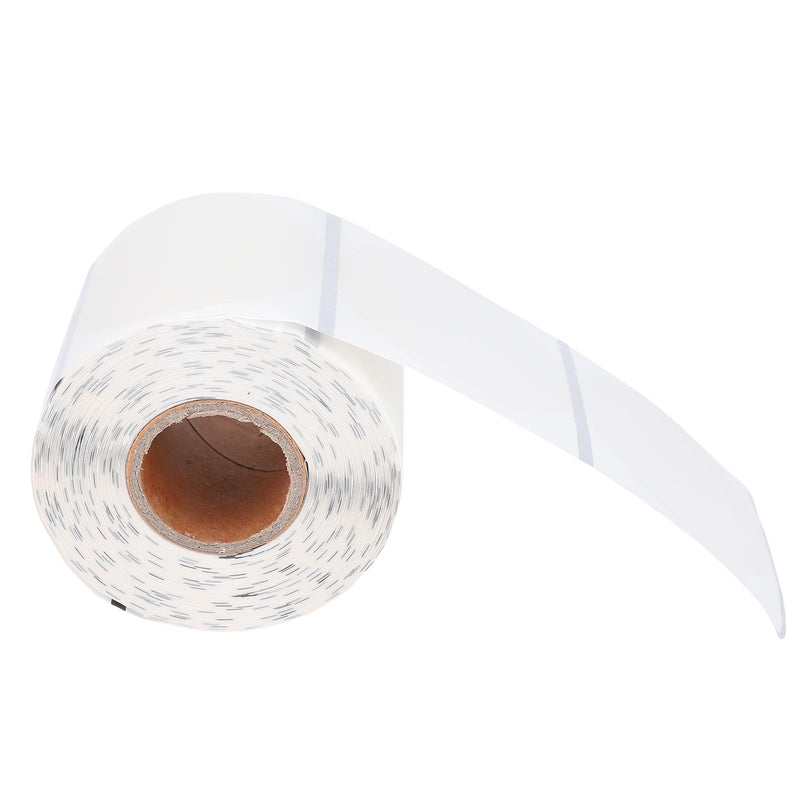 Round Thermal Labels, Premium 2 inch Transparent self Adhesive Oil Proof Scratch Proof Thermal Sticker Labels for Commercial use Packaging QR Codes 400 Sheets per roll