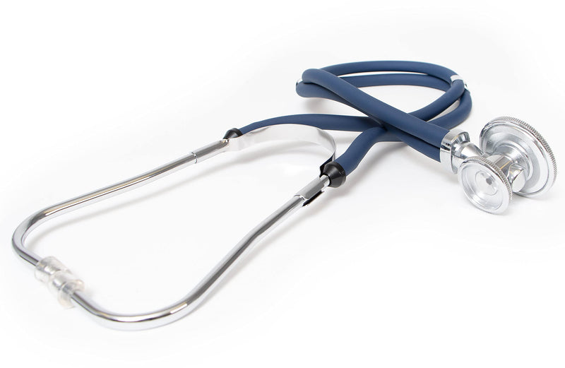 [Australia - AusPower] - Primacare DS-9181-BL Professional Aneroid Sphygmomanometer and Sprague Rappaport Stethoscope, Manual Blood Pressure Kit with Cuff and Carrying Case, Blue 