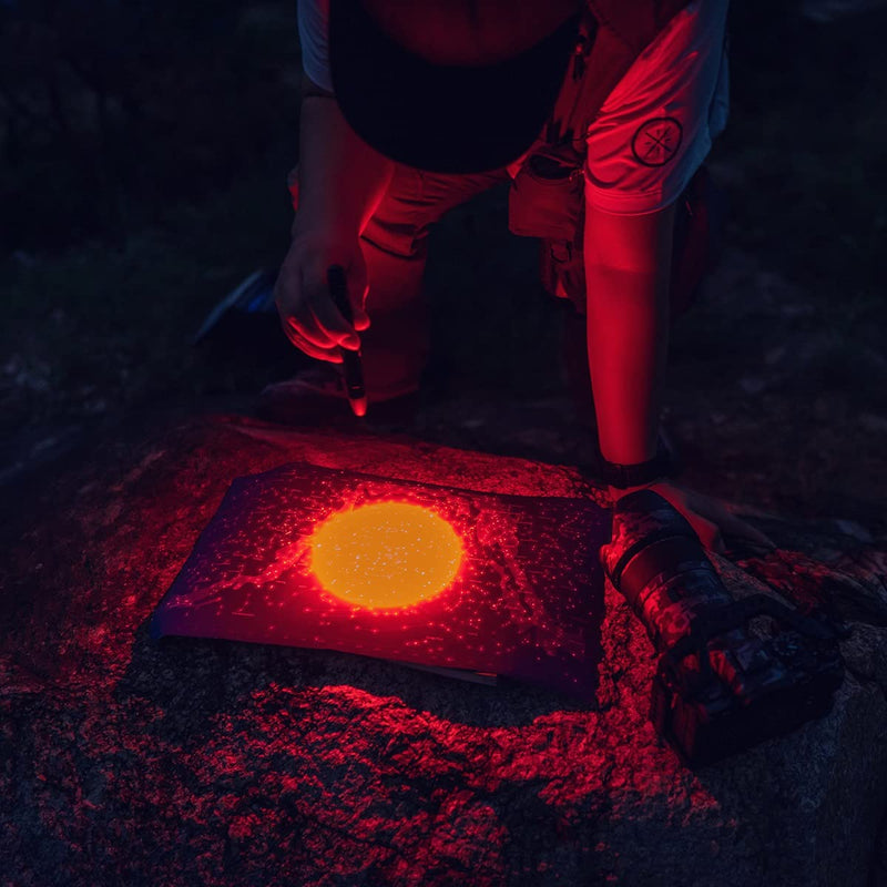 [Australia - AusPower] - Weltool M6-RD Red LED Dark Adaptation Penlight for Pilots Viewing Navigation Maps, HGN Tests, SFST and ARIDE to DRE Evaluations?Pocket Pen Light with Clip for Doctors and Veterinarians 