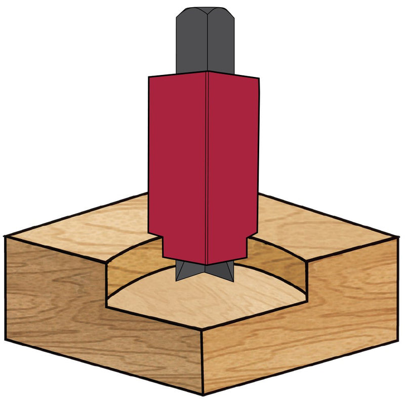 [Australia - AusPower] - Milescraft 2220 Cornerchisel - Spring Loaded for Squaring Hinge Recesses 