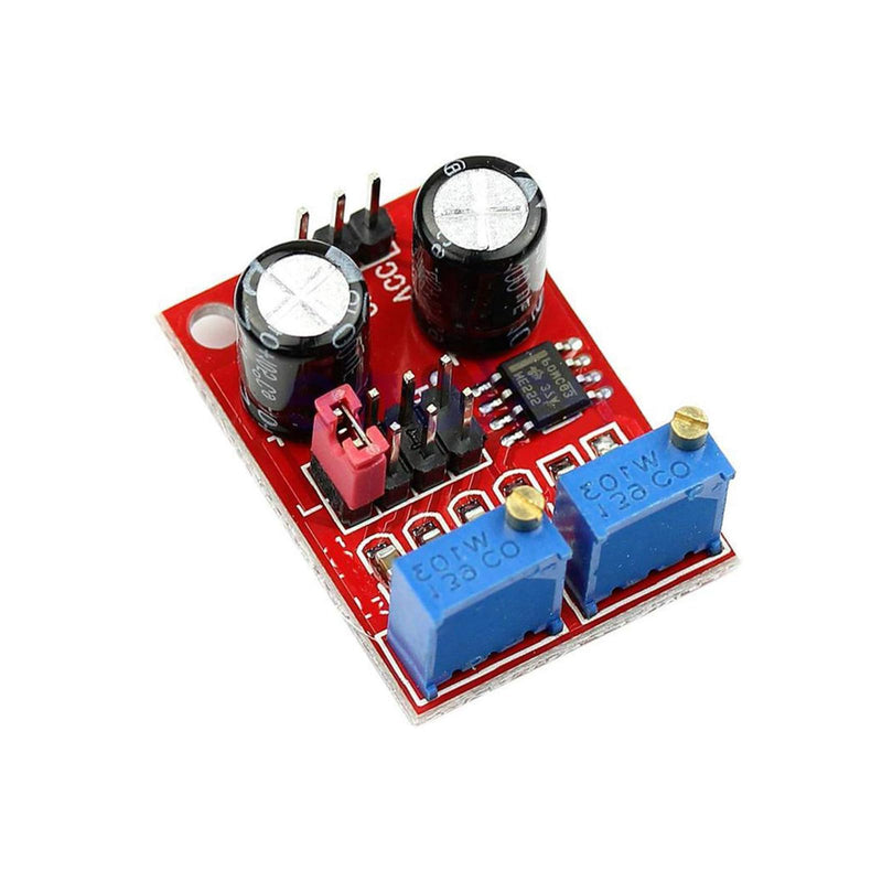 [Australia - AusPower] - 5Pcs NE555 Signal Generator Module 5V-15V Adjustable Frequency Duty Cycle Square Wave Output for Stepper Motor Driver, 4.2-11.4V Rectangular Wave Generator 