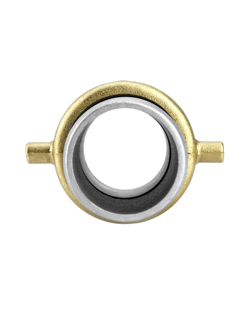 [Australia - AusPower] - QWORK Aluminum Pin Hose Shank Fitting Set, 2" 75 PSI Pin Lug Hose Shank Coupling Set 