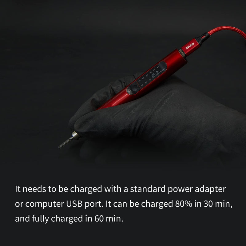 USB Charge Portable Electric Micro Sanding Pen For Hobby Model Craft,Sanding, Polishing, Drilling, Etching, Engraving, DIY Crafts (ES-P sanding pen)