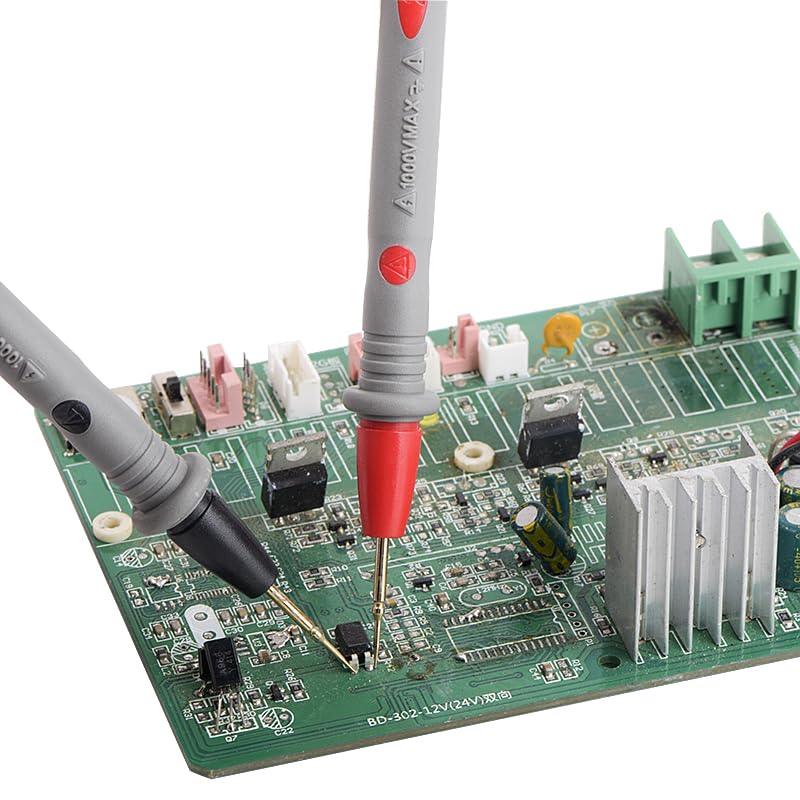 2PCS 1000V 20A multimeter Leads & 2PC 1000V 10A Crocodile Clips Multimeter Test Leads (2) 2