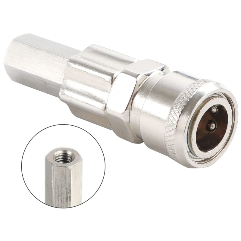 [Australia - AusPower] - FREDORCH M8 304 Stainless Steel Vac-U-Lock/Quick Air Connector DIY Design, End Connector for Reciprocating Linear Actuator Device Single Super Adapter (M8, Vac-U-Lock) 