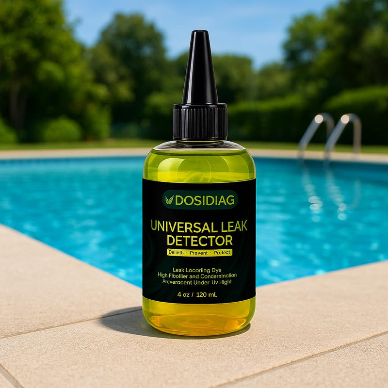 [Australia - AusPower] - Universal Leak Detector – Tracer Dye for Pool, Spa, Plumbing, Roof, Car – High Visibility – Fast Detection - 100% UV Compatible 