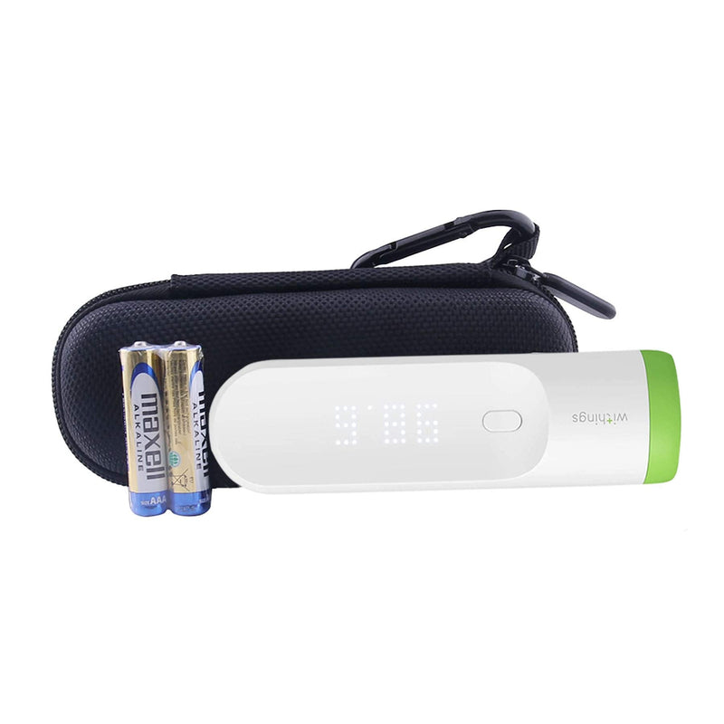 [Australia - AusPower] - WERJIA Hard Carrying Case for Withings Thermo – Smart Temporal Thermometer (CASE ONLY) 