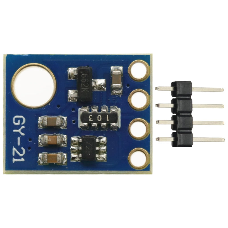 [Australia - AusPower] - 2PCS HTU21 IIC/I2C Digital Temperature Humidity Sensor Breakout Board Module 3V-5V 