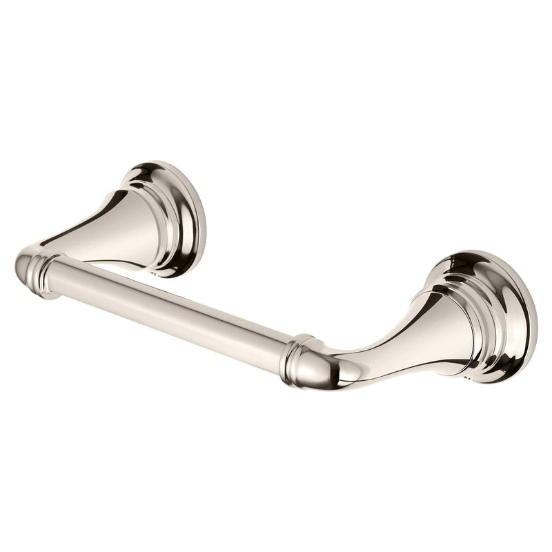 American Standard 7052230.013 Delancey Pivoting Wall Mount Toilet Paper Holder, Polished Nickel