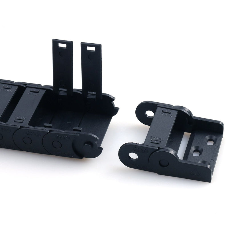 [Australia - AusPower] - URBEST Cable Drag Chain, 15 x 40mm Towline Wire Carrier 1 M/ 3.3Ft Plastic Semi Enclosed Machine Tool (15x40mm) 15x40mm 