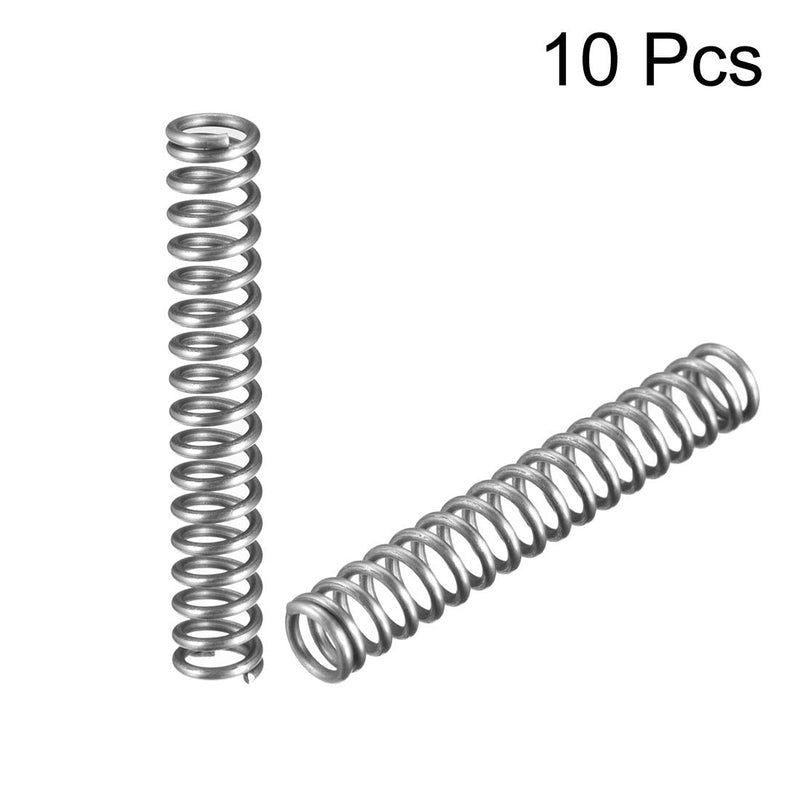 [Australia - AusPower] - uxcell Wire Diameter 0.047", OD 0.31", Free Length 1.97" Spring Steel Coil Extended Compressed Spring 10pcs 1.2mm*8mm*50mm 