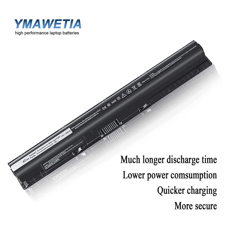 [Australia - AusPower] - Dell 40wh Standard Rechargeable Li-ion Battery Type M5Y1K 14.8V, Dell 40 WHR 4-Cell Primary Lithium-ion Battery, M5Y1K 14.8V Dell Laptop Battery for Inspiron 15 5000 3000 3551 3558 5558 yu12005-13001d 
