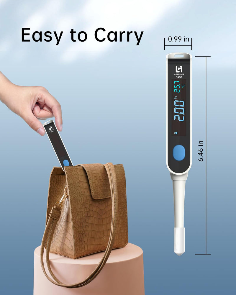 [Australia - AusPower] - Digital Salinity Meter, Platinum Electrode & Concave Surface for Lab-Grade Accuracy, Auto-Measured Salt Content Tester, Rapid Test for Aquarium/Saltwater/Salty Food, Range: 50ppt/1.000〜1.045 