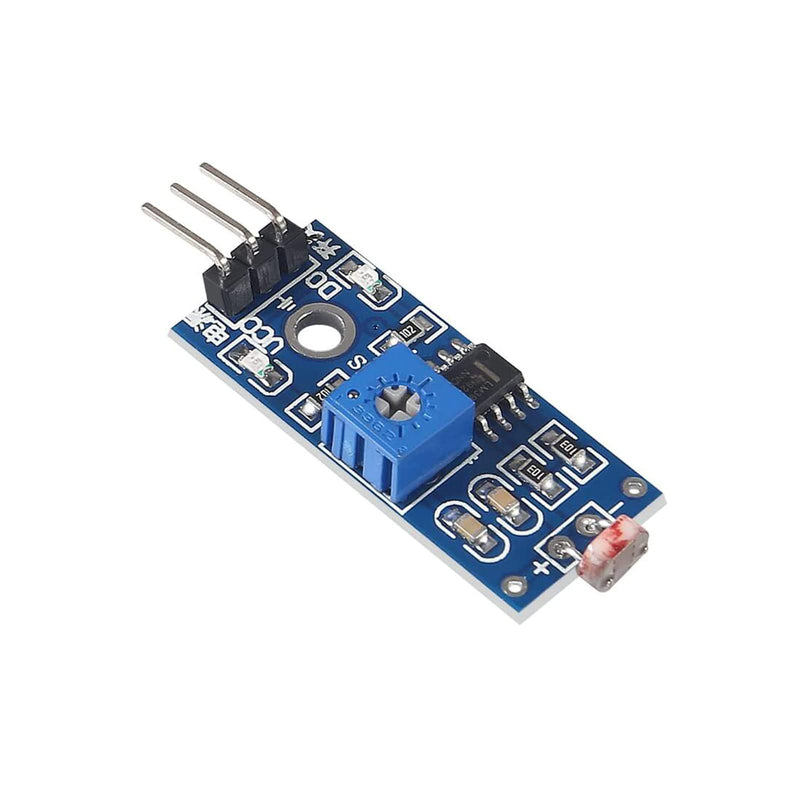 [Australia - AusPower] - DIANN 10pcs LDR Photosensitive Sensor Module 3 Pins 5MM Light Dependent Resistor Sensor Module Digital Light Detection LM393 