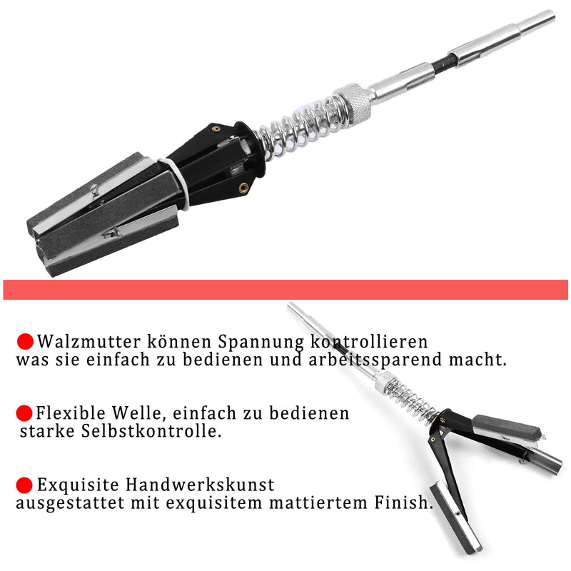 [Australia - AusPower] - GERUI Cylinder Hon Device, 3-Jaw Polishing Tool, Honing Brush, Adjustable Cylinder Grinding Tool 19-64 mm, Car Engine Brake Cylinder, Hone, Bore, Honing Tool, Replacement for Cars, Trucks, Buses 