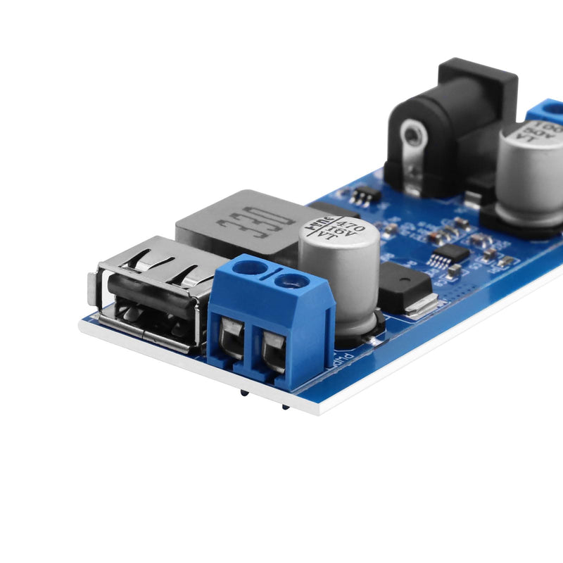 [Australia - AusPower] - APKLVSR DC-DC 24V/12V to 5V 5A Step Down Converter, Step Down Power Supply Buck Converter Module with USB Port 