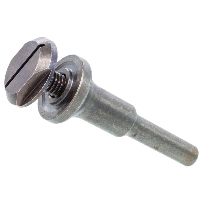 [Australia - AusPower] - TJR© Mounting Mandrel for Cut-Off Wheels - Versatile 3/8-inch Arbor Hole and ¼-inch Stem with Dual Locking Options with Screwdriver and Wrench - Die Grinder Arbor (3 pcs) 3 pcs 