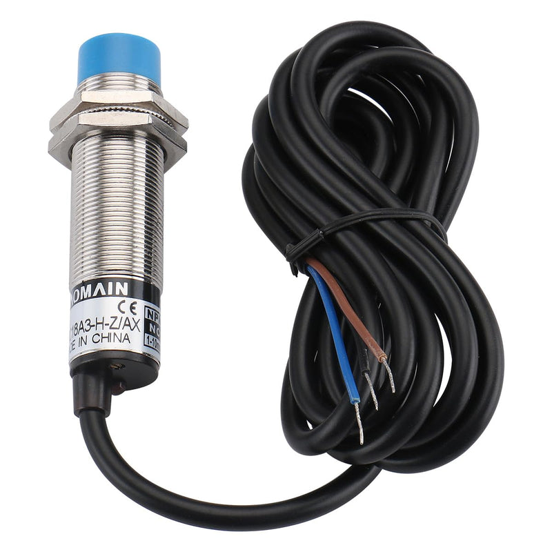 Baomain 1-10mm Capacitance Proximity Sensor Switch NPN NC (Normally Closed) DC 10-30V 200mA M18 3-Wire LJC18A3-H-Z/AX