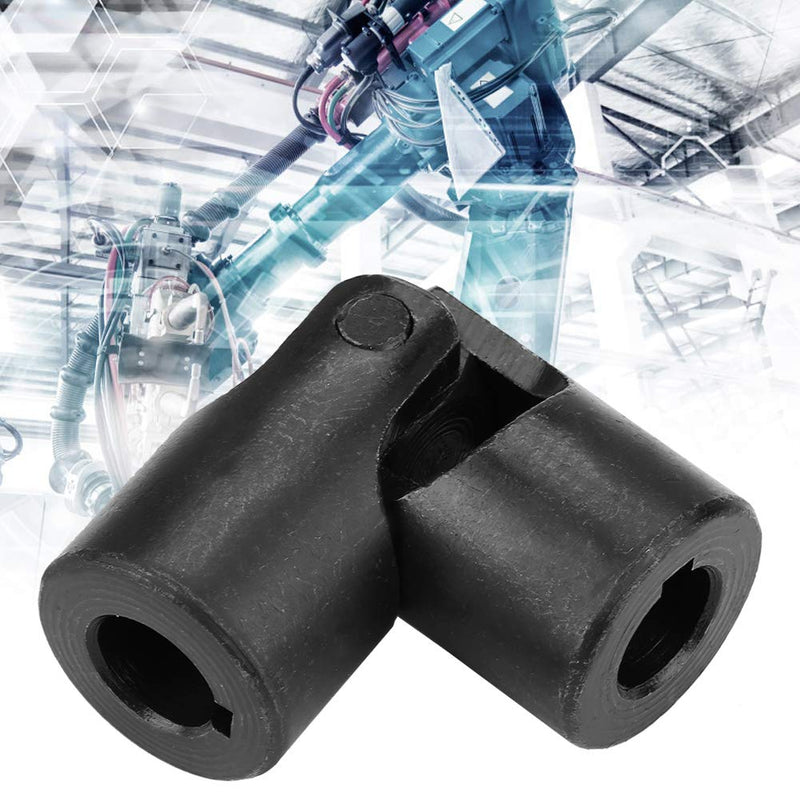 [Australia - AusPower] - Oumefar U-Joint Shaft 15mm ID Universal Joint Coupling Rotatable Double Section Coupling Joint 15 * 32 * 85mm DIY Steering Joint 