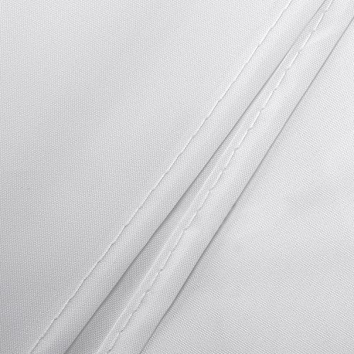 Neewer 12x5 feet/3.6x1.5 meters Polyester White Seamless Diffusion Fabric for Photography Softbox, Light Tent and DIY Lighting Modifier 1.5*3.6M