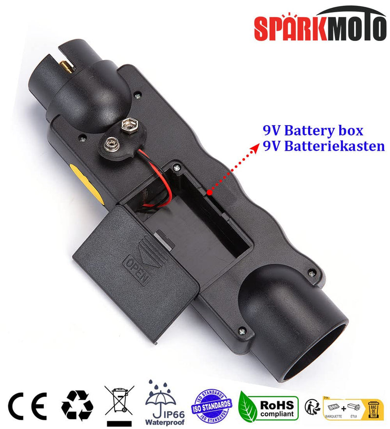 7-Pin Trailer Tester with Trailer Adapter 7-Pin to 13-Pin and 13 to 7-Pin Adapter, 12 V Trailer Tail Lights Tester Car RV Wiring of Trailer Lighting Diagnostic Tester Trailer tester 7 pin with 2 adapters